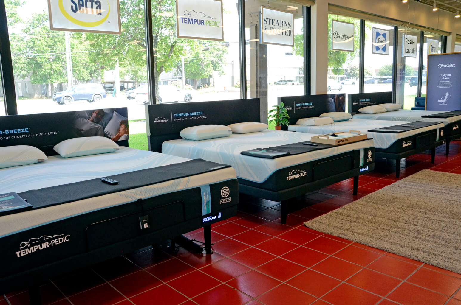 Mattress SleepCenters showroom in College Station